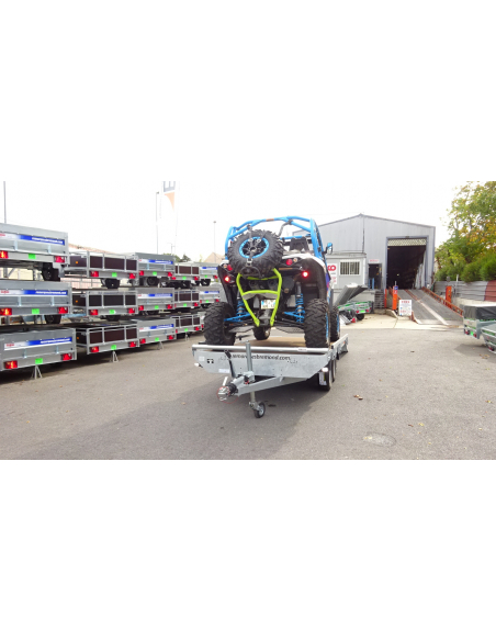 Remorque plateau 2 essieux RIS340F200