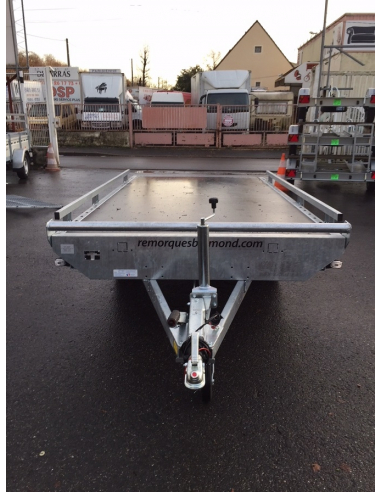 Remorque plateau 2 essieux RIS340F200