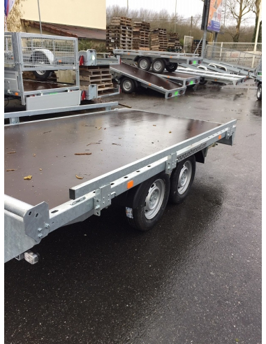 Remorque plateau 2 essieux RIS340F200