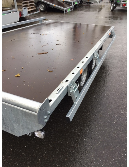 Remorque plateau 2 essieux RIS340F200