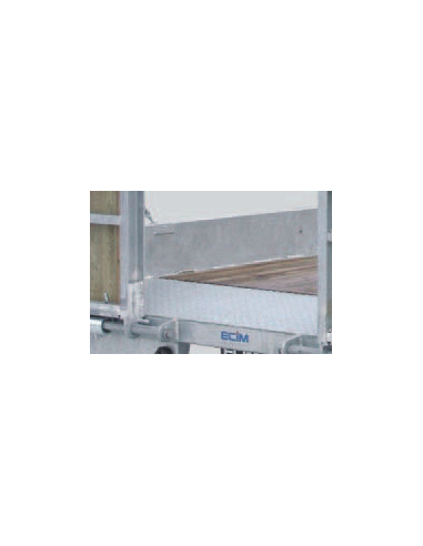Remorque ECIM porte engin PTC 6000kg