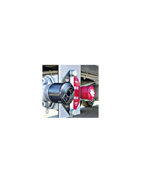 Remorque porte engin ECIM 6000kg roues dessous