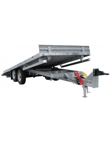 Remorque porte engin 11000kg ECIM