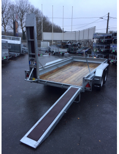 Remorque porte engin...