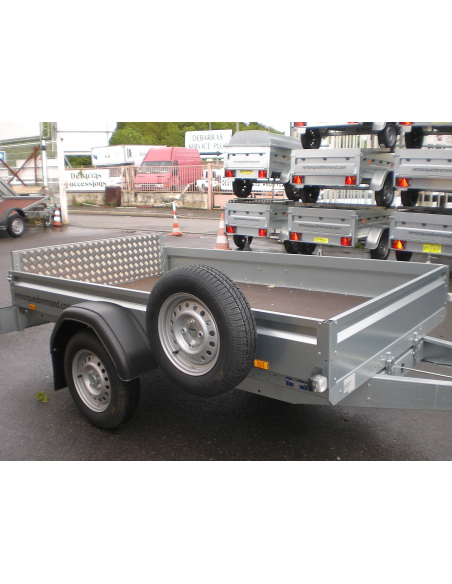 Remorque BRENDERUP type 2260sub basc. 302349