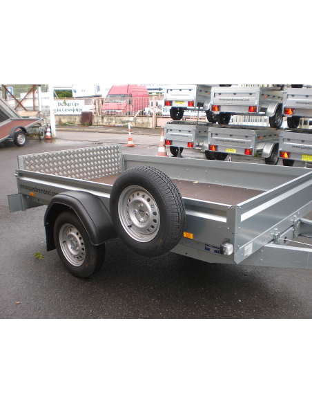 Remorque BRENDERUP type 2260sub basc. 302349