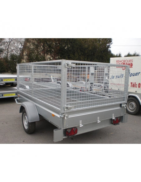 Remorque BRENDERUP type 2260sub basc. 302348