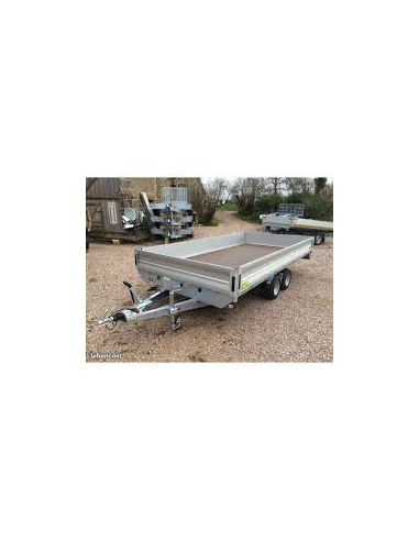 Remorque plateau 2 essieux RIS400F270