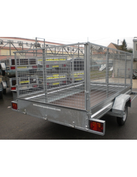 Remorques plateaux multi usages REV250SF