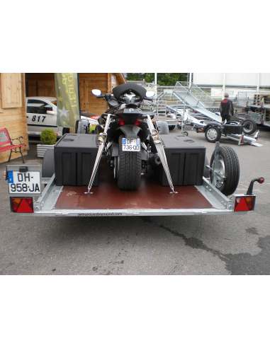 Remorques plateaux multi usages REV250SF