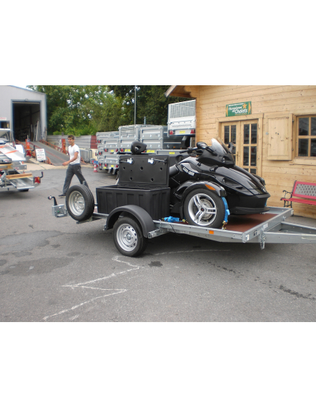 Remorques plateaux multi usages REV250SF