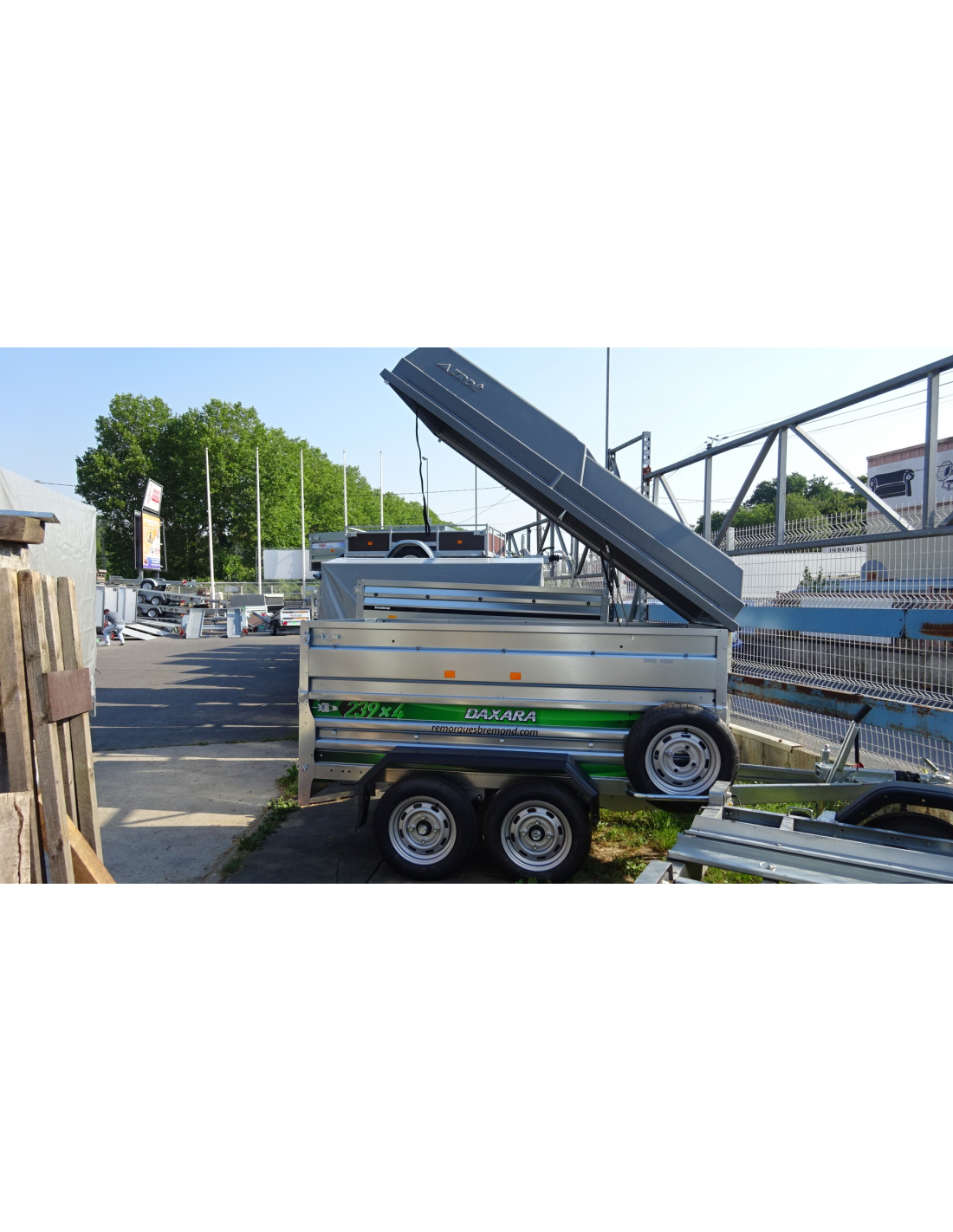 SUP - Bâche Remorque Erdé Daxara 239 X4 F – 232 X 136 X 10 Cm | Leroy Merlin