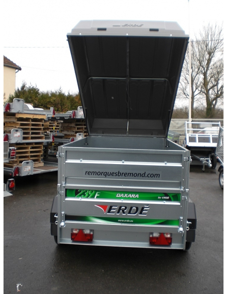 Remorque ERDE DAXARA 239x4F Capot