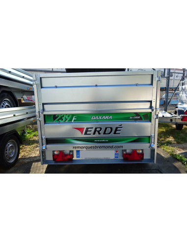 Remorque ERDE DAXARA 239x4F Capot