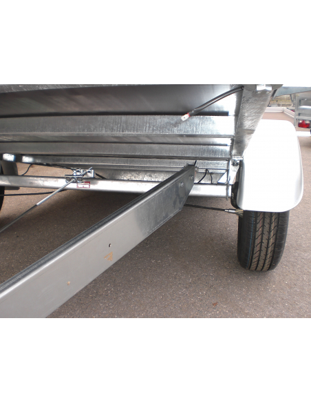 Remorque ERDE EXPERT LC 251 Acier