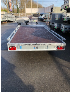 Remorque plateau NU roues... 2