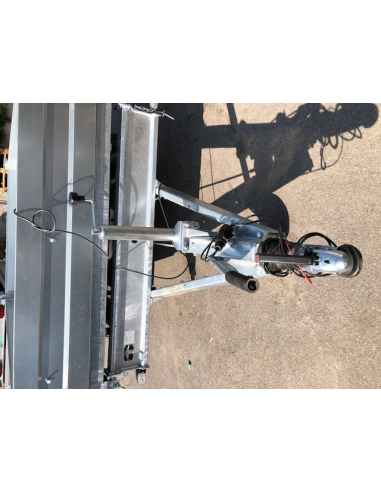 Remorque tri-benne 2 essieux roues...