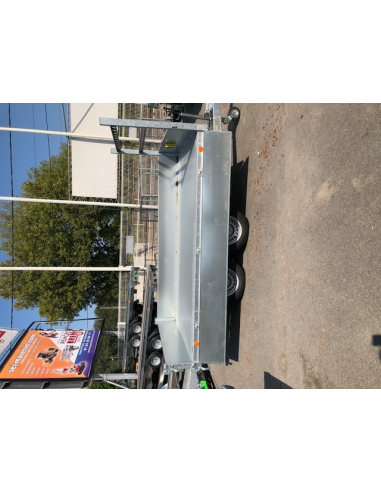 Remorque tri-benne 2 essieux roues...