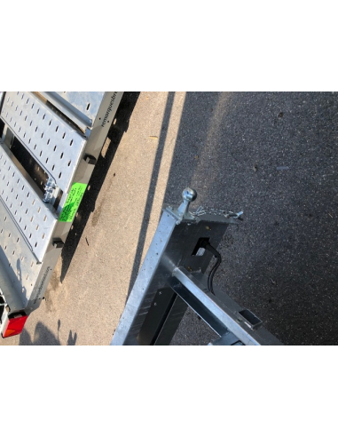 Remorque tri-benne 2 essieux roues...