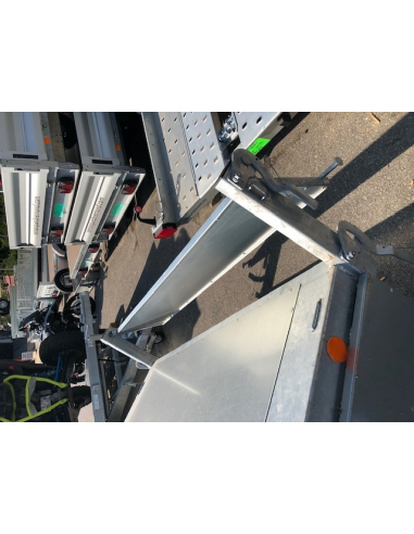 Remorque tri-benne 2 essieux roues...