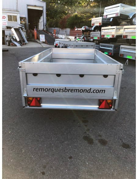 Remorque GO251F75 - essieu freiné 750kg