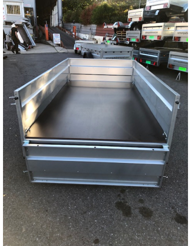 Remorque GO251F75 - essieu freiné 750kg Remorque GO251F75 - essieu freiné 750kg