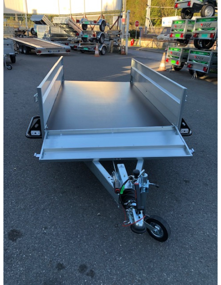Remorque GO251F75 - essieu freiné 750kg