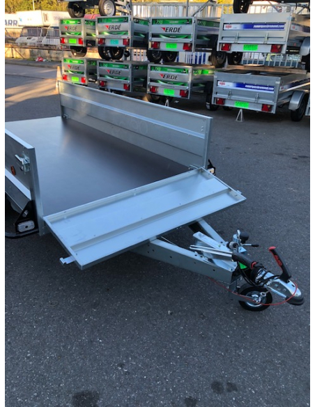Remorque GO251F75 - essieu freiné 750kg