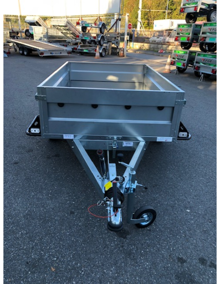 Remorque GO201F75 - essieu freiné 750kg