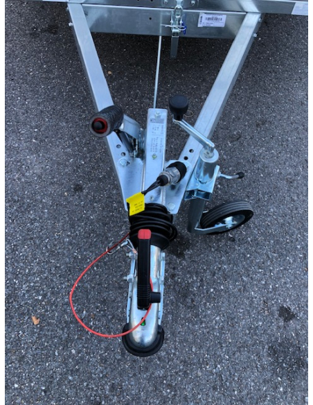 Remorque GO201F75 - essieu freiné 750kg