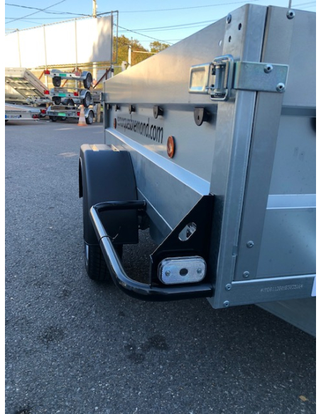 Remorque GO201F75 - essieu freiné 750kg