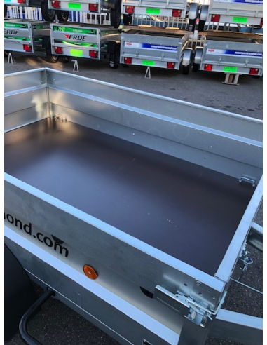 Remorque GO201F75 - essieu freiné 750kg