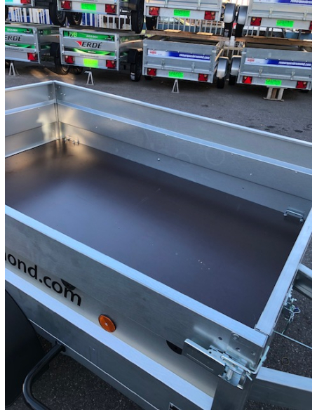 Remorque GO201F75 - essieu freiné 750kg