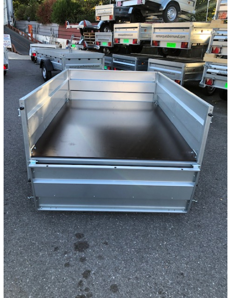 Remorque GO201F75 - essieu freiné 750kg