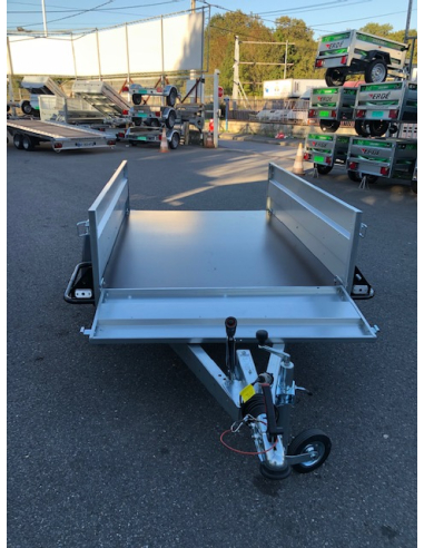 Remorque GO201F75 - essieu freiné 750kg