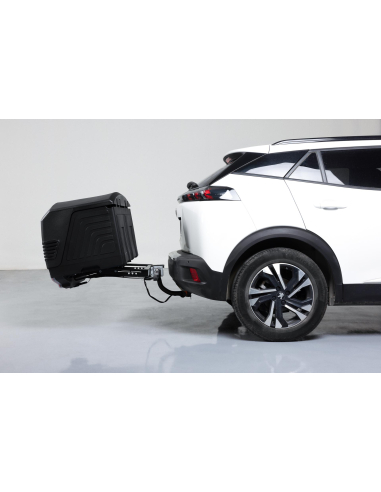Coffre TowBox V3 - Nouveau cadre avec système d’inclinaison, permet de charger et décharger facilement Coffre TowBox V3 - Nouveau cadre avec système d’inclinaison, permet de charger et décharger facilement