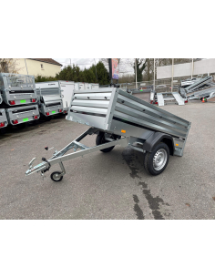 Remorque BRENDERUP 1205XL - Stockage vertical grâce à la flèche rabattable 2
