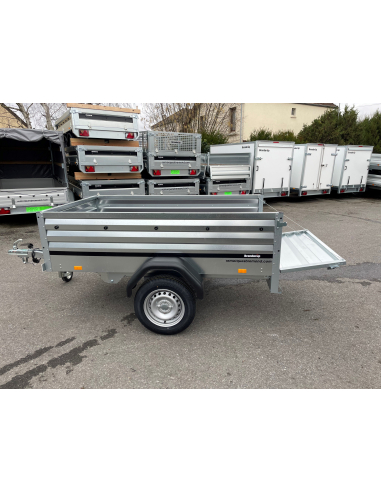 Remorque BRENDERUP 1205XL - Plus grand volume de chargement grâce aux ridelles de 55 cm Remorque BRENDERUP 1205XL - Plus grand volume de chargement grâce aux ridelles de 55 cm