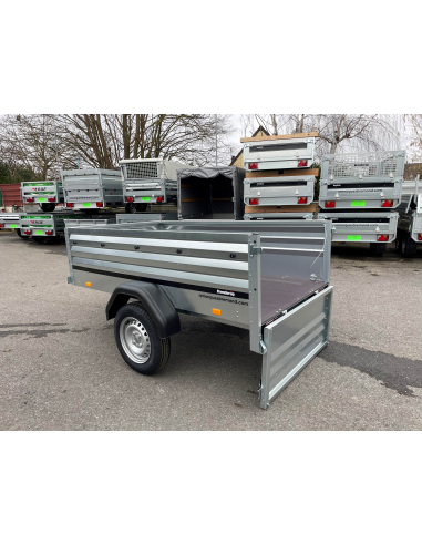 Remorque BRENDERUP 1205XL - Plus grand volume de chargement grâce aux ridelles de 55 cm Remorque BRENDERUP 1205XL - Plus grand volume de chargement grâce aux ridelles de 55 cm
