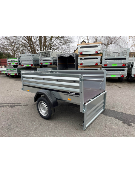 Remorque BRENDERUP 1205XL - Plus grand volume de chargement grâce aux ridelles de 55 cm Remorque BRENDERUP 1205XL - Plus grand volume de chargement grâce aux ridelles de 55 cm