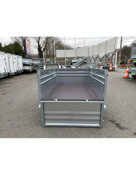 Remorque BRENDERUP 1205XL - Plus grand volume de chargement grâce aux ridelles de 55 cm Remorque BRENDERUP 1205XL - Plus grand volume de chargement grâce aux ridelles de 55 cm
