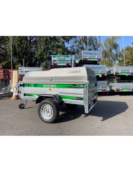 Daxara 198 Pack Capot avec Roue de secours et son support