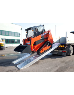 Rampes en alu renforcées 3.5 m - Capacité jusqu'à 3 900 kg