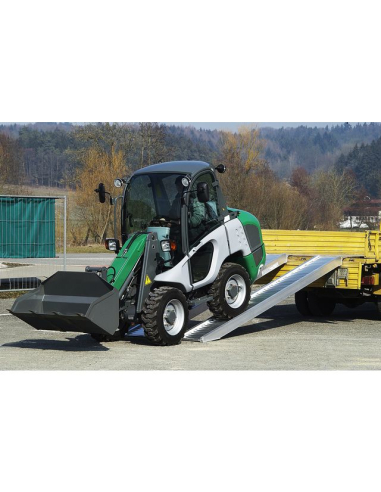 Rampes en alu renforcées 4 m - Capacité jusqu'à 4 150 kg