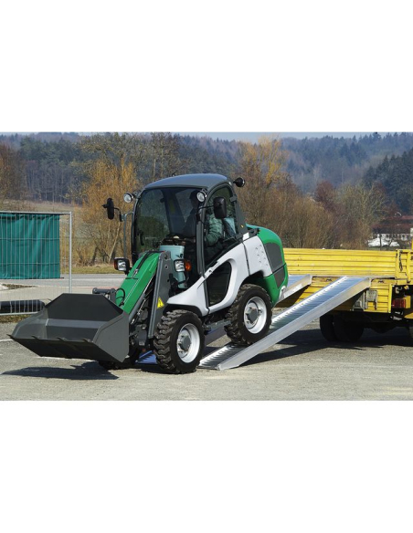 Rampes en alu renforcées 4.5 m - Capacité jusqu'à 3 710 kg