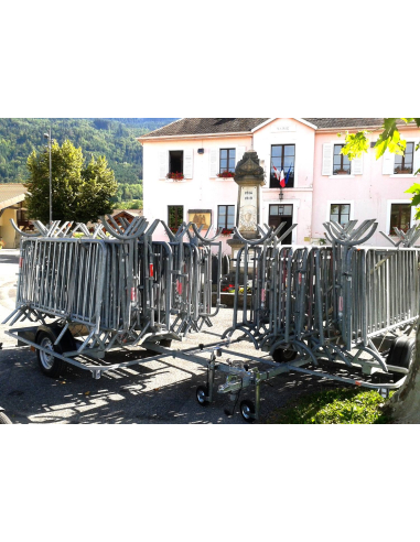 Remorque Porte-Barrières RTB