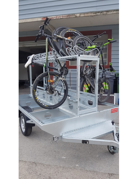Remorque Porte-Vélos x10