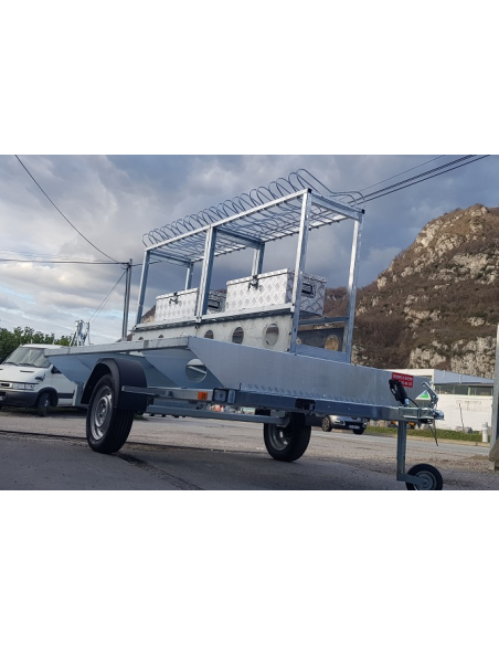 Remorque Porte-Vélos x10