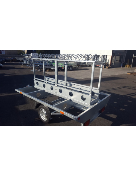 Remorque Porte-Vélos x10