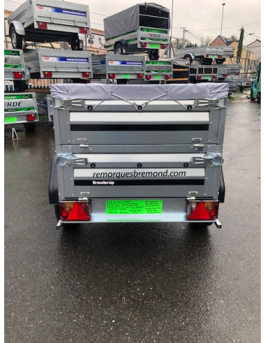 Remorque BRENDERUP 1150 + RR + BP